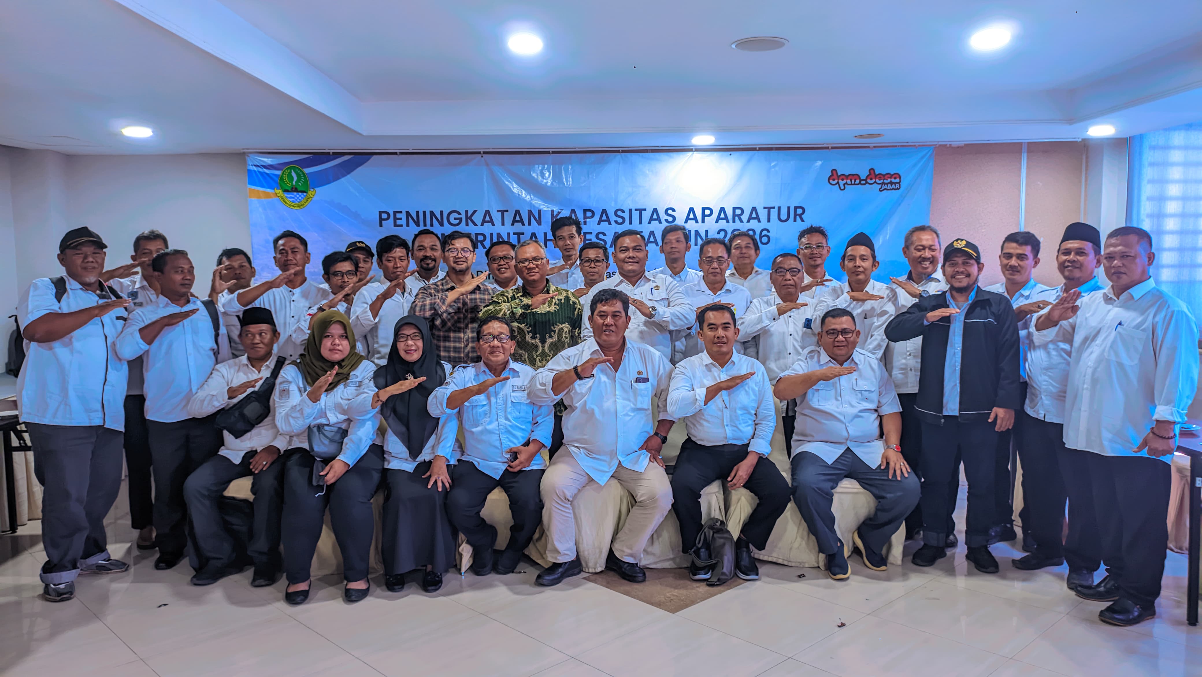 Undangan Peserta Bimbingan  Teknis Peningkatan Kapasitas Aparatur Pemerintah Desa Tahun 2026 Angkatan V